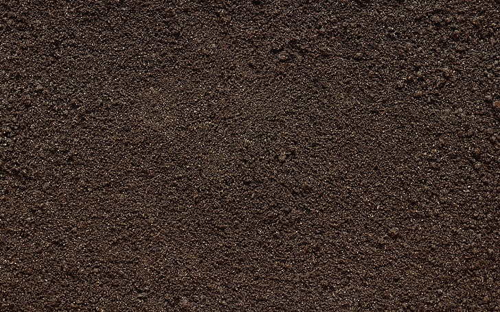 brown soil, surface, dirt, stones, texture, HD wallpaper