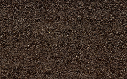 коричневая почва, поверхность, грязь, камни, текстура, HD обои HD wallpaper