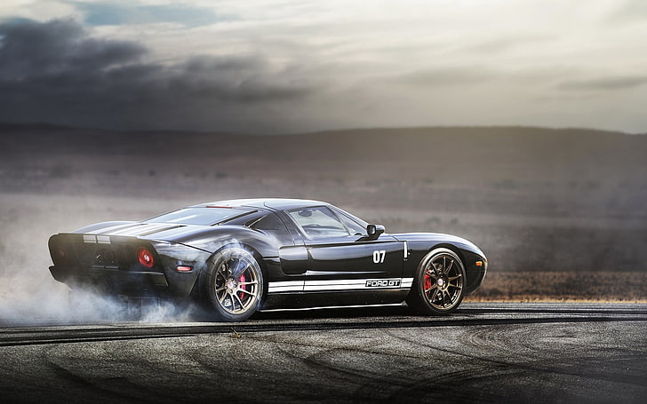 Ford, Ford GT, car, vehicle, HD wallpaper