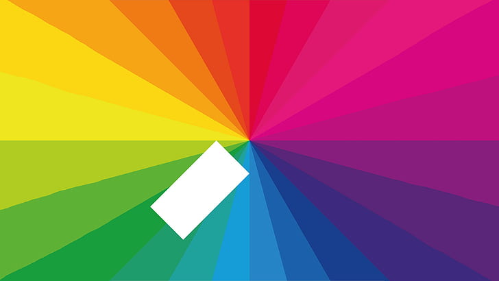 تغطية فن العمل الفني الرقمي الفن جيمي xx الملونة الطيف، خلفية HD