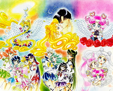 بحار القمر 1280x1024 Anime Sailor Moon HD Art ، Sailor Moon، خلفية HD HD wallpaper