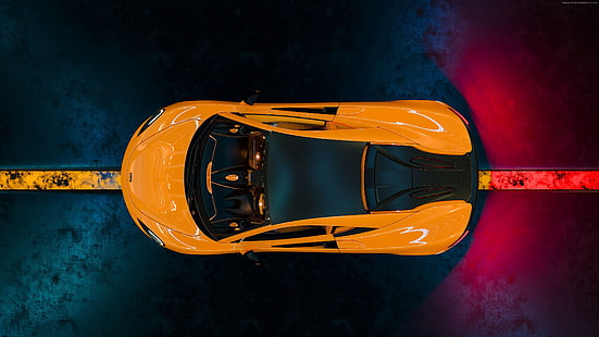 луксозни автомобили, 4K, McLaren 570S, суперавтомобил, 2019 автомобили, HD тапет HD wallpaper