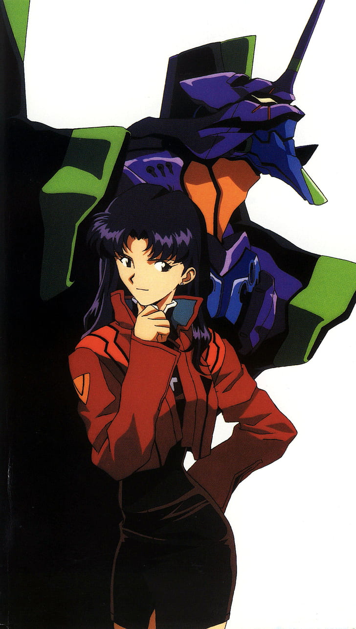 Katsuragi Misato, Neon Genesis Evangelion, women, HD wallpaper