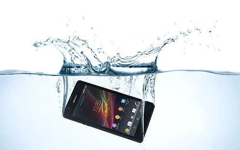 Sony Xperia Simning, smartphone, sony xperia, HD tapet HD wallpaper