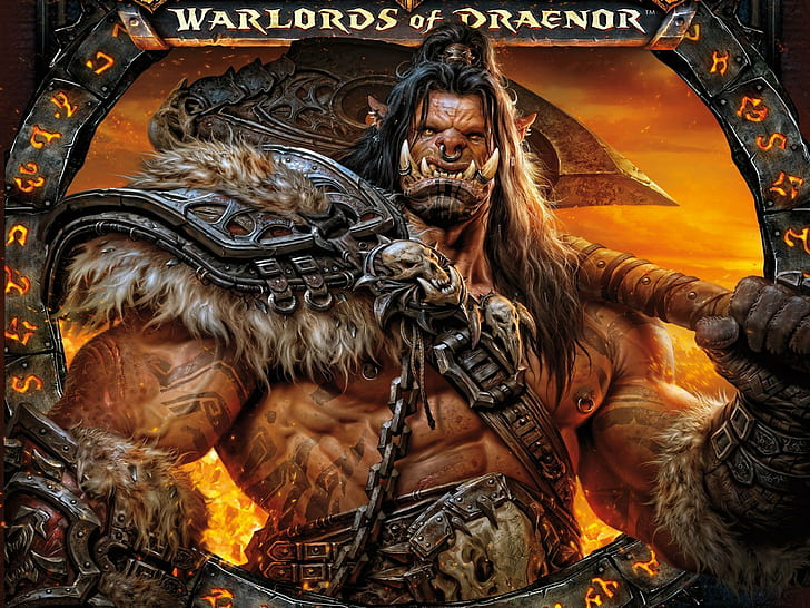 draenor, fantasy, warcraft, warlords, world, wow, HD wallpaper