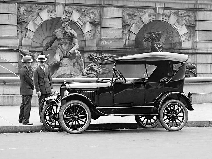 1926, ford, fordor, model t, retro, touring, HD wallpaper