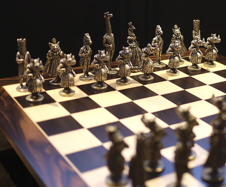 tavola, scacchi, classico, gioco, strategia, Sfondo HD