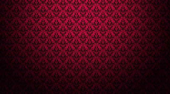 Rött mönster, Aero, mönster, mönster, rött mönster, svart och rött mönster, HD tapet HD wallpaper
