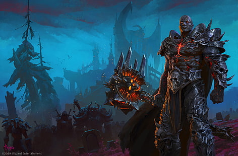 World of Warcraft, World of Warcraft: Shadowlands, Bolvar Fordragon, Sfondo HD HD wallpaper