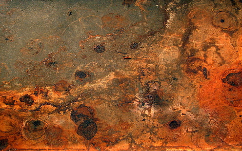 metal, rust, red, texture, HD wallpaper HD wallpaper