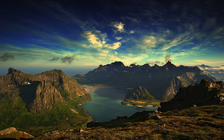 Reinebringen Norwegen-Landschaften HD Wallpaper, HD-Hintergrundbild