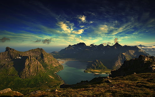 Reinebringen Norway-Landscapes HDの壁紙、 HDデスクトップの壁紙 HD wallpaper