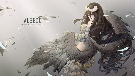 Anime, Overlord, Albedo (Overlord), Tapety HD HD wallpaper