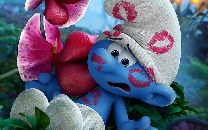 Klumpiga smurfar Smurfar The Lost Village, by, Lost, Smurfs, The, Smurf, Clumsy, HD tapet