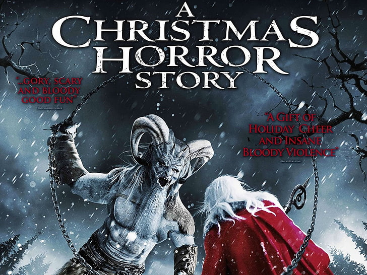 christmas, Dark, demon, Evil, horror, Krampus, monster, occult, poster, story, HD wallpaper