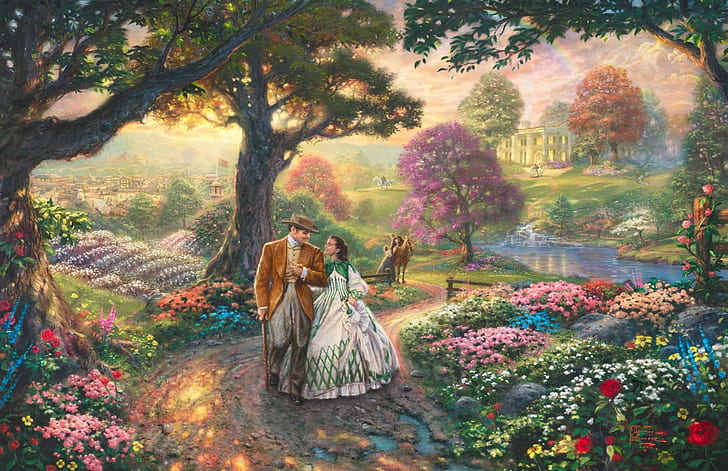 gone with the wind, HD wallpaper