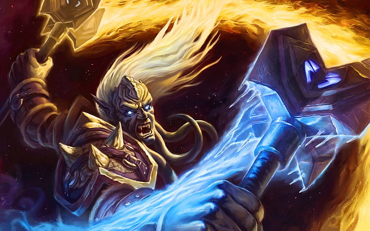 Ilustración de personaje de película, World of Warcraft, draenei, Fondo de pantalla HD
