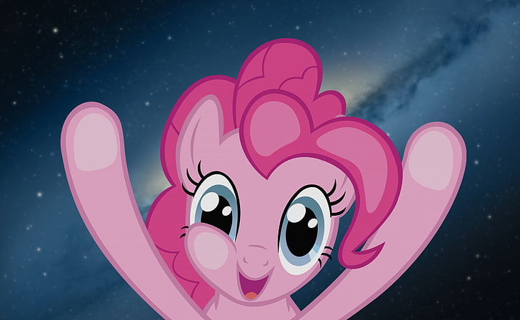 Pinkie Pie, Ilustração My Little Pony, Desenhos Animados, Outros, HD papel de parede