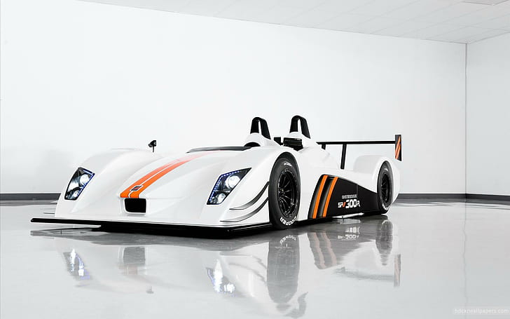 2011 Caterham SP300 R, white and black  caterham sp300, 2011, caterham, sp300, cars, other cars, HD wallpaper