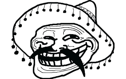 Мексиканский тролль Лицо, лицо, тролль, Мексика, прикол, HD обои HD wallpaper
