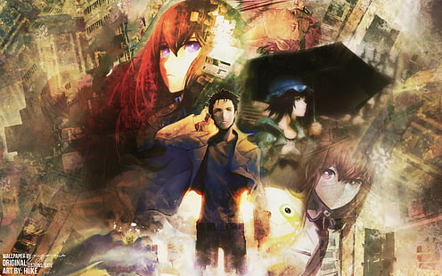 Steins Gate 0, Rintarou Okabe, Kurisu Makise, Wallpaper HD HD wallpaper