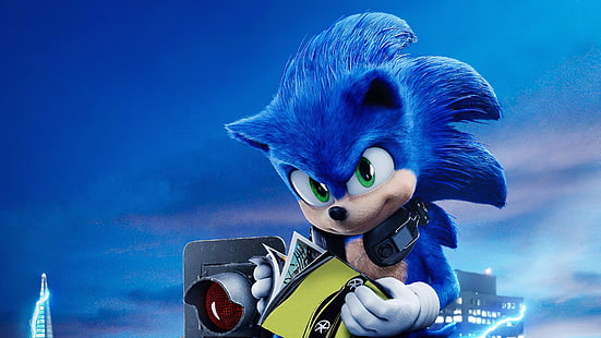 Sonic, Sonic the Hedgehog (2020), Sonic the Hedgehog, Sfondo HD HD wallpaper