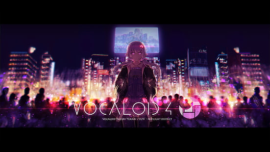 Anime, Vocaloid, Yuzuki Yukari, Fond d'écran HD HD wallpaper