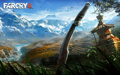 Poster permainan Far Cry 4, Far Cry 4, Wallpaper HD HD wallpaper