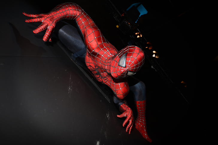 spiderman, hd, 4k, 5k, pahlawan super, Wallpaper HD