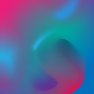 Rosa, gradiente, azul, HD papel de parede HD wallpaper