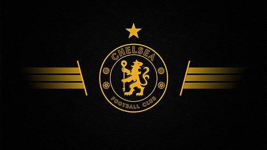 Chelsea FC Fotboll Fotboll Svart Logo HD, sport, svart, fotboll, logotyp, fotboll, fc, chelsea, HD tapet HD wallpaper