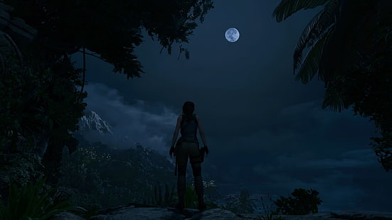 Shadow of the Tomb Raider, Lara Croft, PlayStation 4, Videospiele, Screenshot, HD-Hintergrundbild HD wallpaper