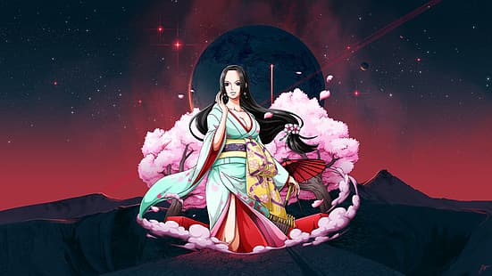 Anime-Mädchen, Boa Hancock, HD-Hintergrundbild HD wallpaper