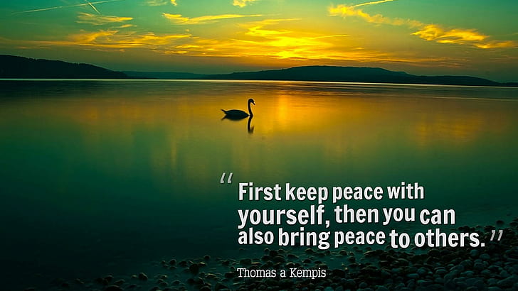 Peaceful Quotes, 1920x1080, HD wallpaper