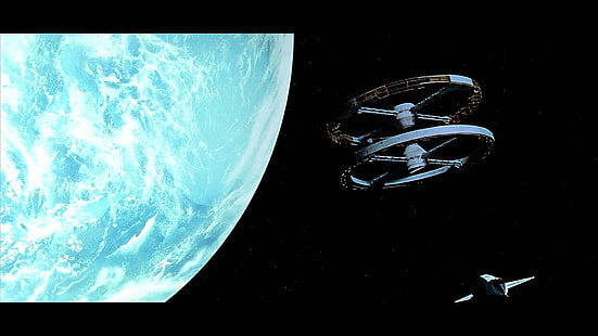 2001, футуристический, загадка, одиссея, фантастика, космос, космический корабль, HD обои HD wallpaper
