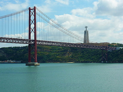 Lissabon, Lissabon, Portugal, Tejo, HD-Hintergrundbild HD wallpaper