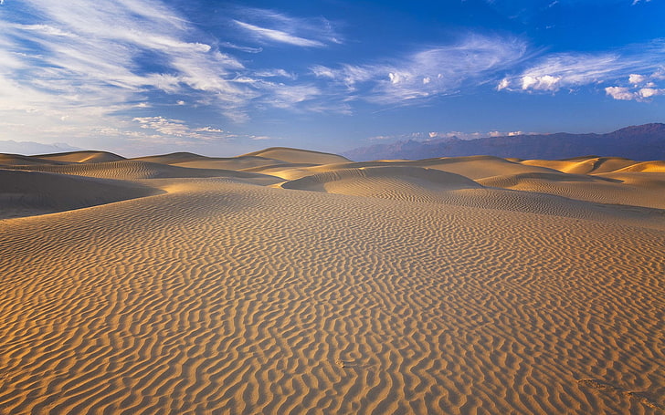 죽음의 계곡, 모래, 사막, HD 배경 화면