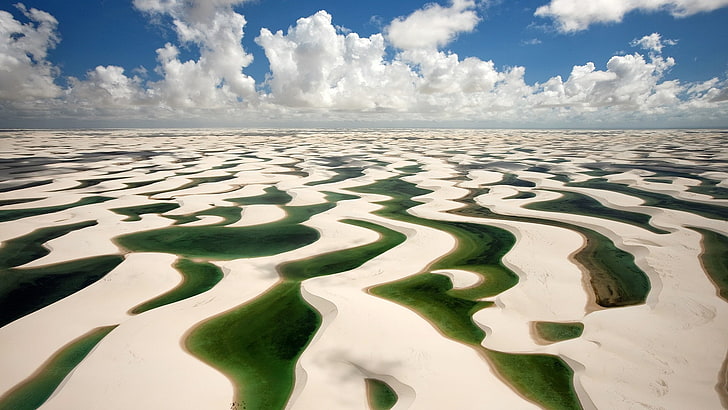 dune, nature, landscape, France, HD wallpaper