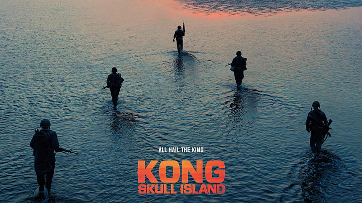 All Hail The King, Конг: Островът на черепа, HD тапет