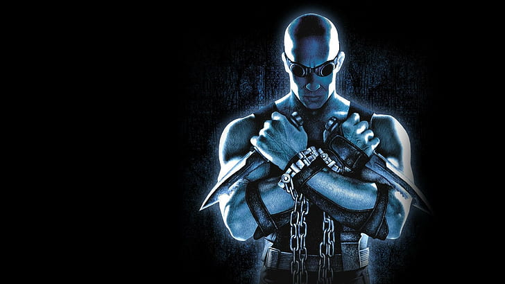 Vin Diesel Riddick Knife Black HD, negro, películas, cuchillo, diesel, vin, riddick, Fondo de pantalla HD