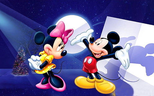 Mickey och Minnie Mouse Hd mobil bakgrundsbilder gratis nedladdning, HD tapet HD wallpaper