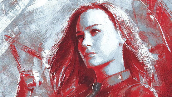 The Avengers, Avengers Endgame, Brie Larson, Captain Marvel, HD wallpaper HD wallpaper