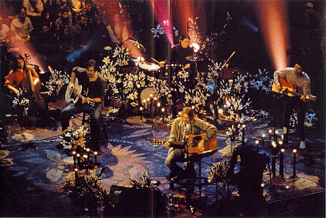 Musik New York City Nirvana Kurt Cobain MTV-Gitarren Musik-Bands Unterhaltung Musik HD-Kunst, Musik, New York City, HD-Hintergrundbild HD wallpaper