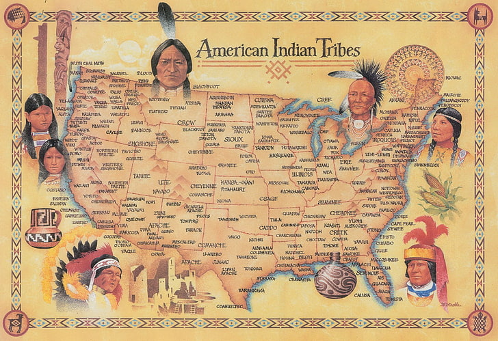 9, Amerika, India, asli, barat, Wallpaper HD