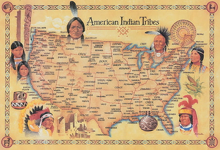 9, американский, индийский, родной, западный, HD обои HD wallpaper