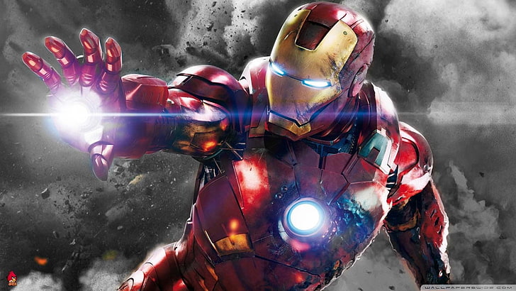 Ilustrasi Iron Man, Iron Man, Wallpaper HD