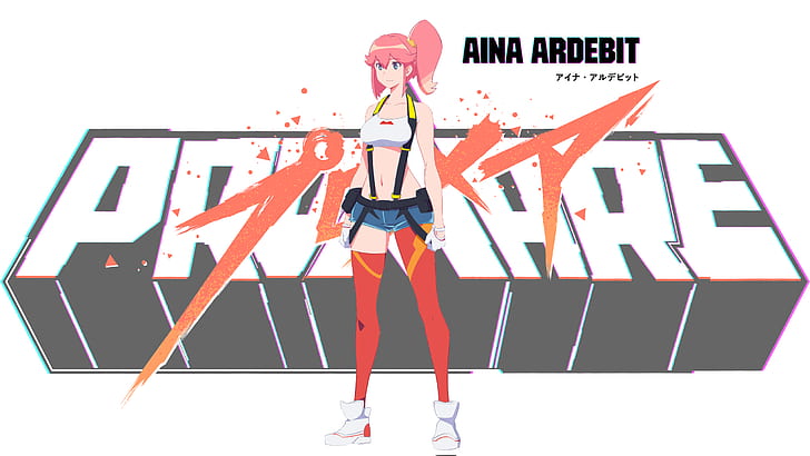 Anime, Promare, Aina Ardebit, HD papel de parede
