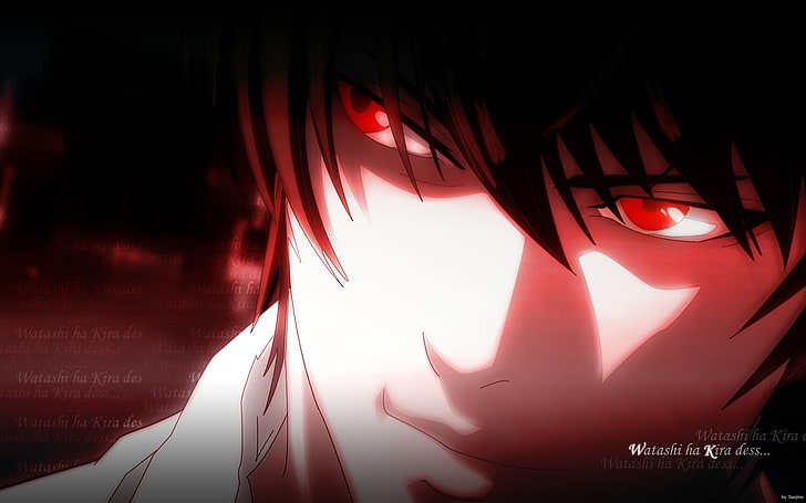 Yagami Light, Death Note, Fondo de pantalla HD