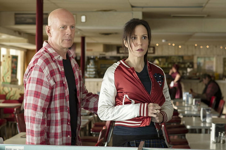 Film, RED 2, Bruce Willis, Frank Moses, Mary-Louise Parker, Sarah Ross, Wallpaper HD