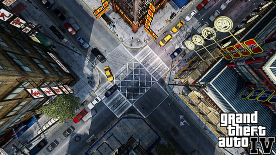 GTA 4 ، حركة المرور ، Liberty City ، 4K، خلفية HD HD wallpaper